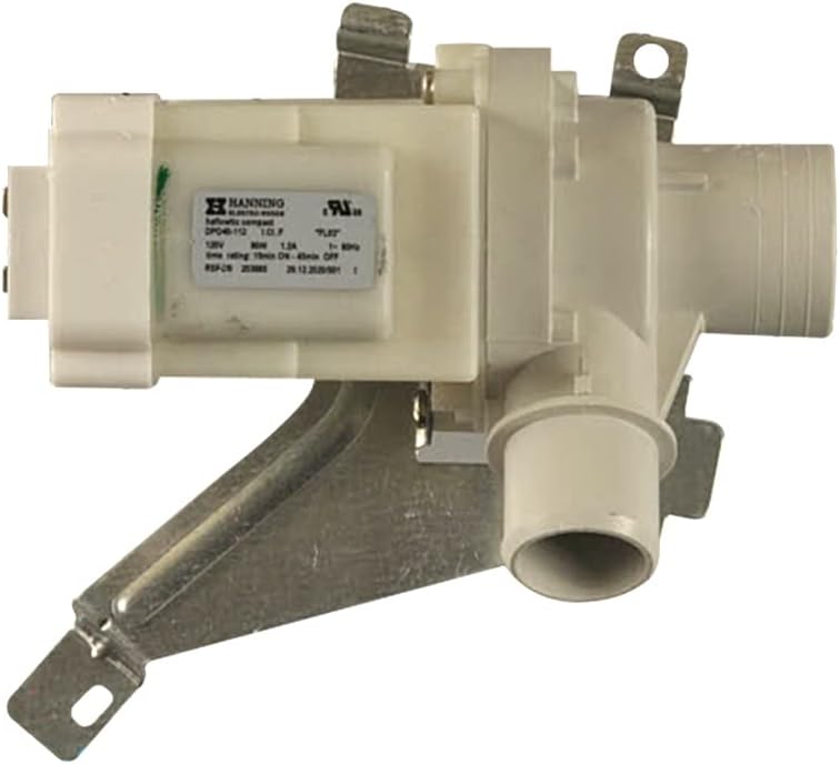 203885 Assy Tlw Pump & Brkt(120V/60Hz) Green for Speed Queen Washer