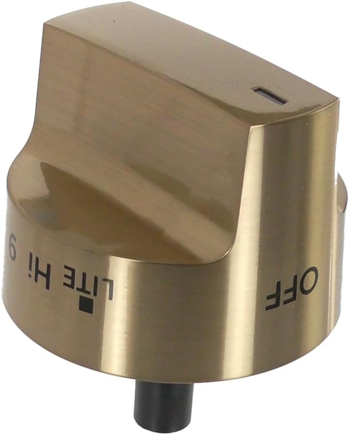 Direct Replacement for GE WB03X39547 Appliance Bronze Knob Burner