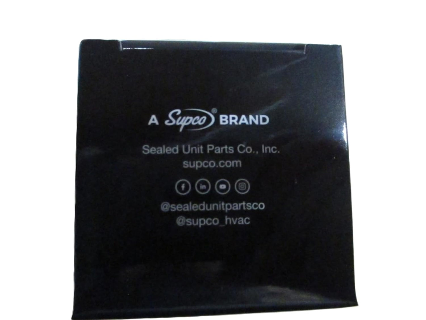 Supco Capacitor Round Dual Run 30 + 5 uf 370/440 Volts for HVAC Motors Compressors LCD30+5X440R Linebacker