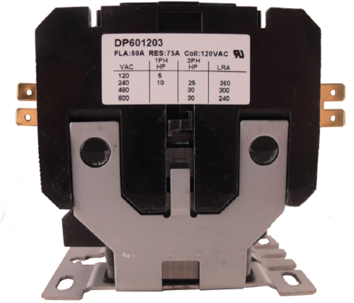 Supco DP601203 - CONTACTOR 60A 120V 3 POLE