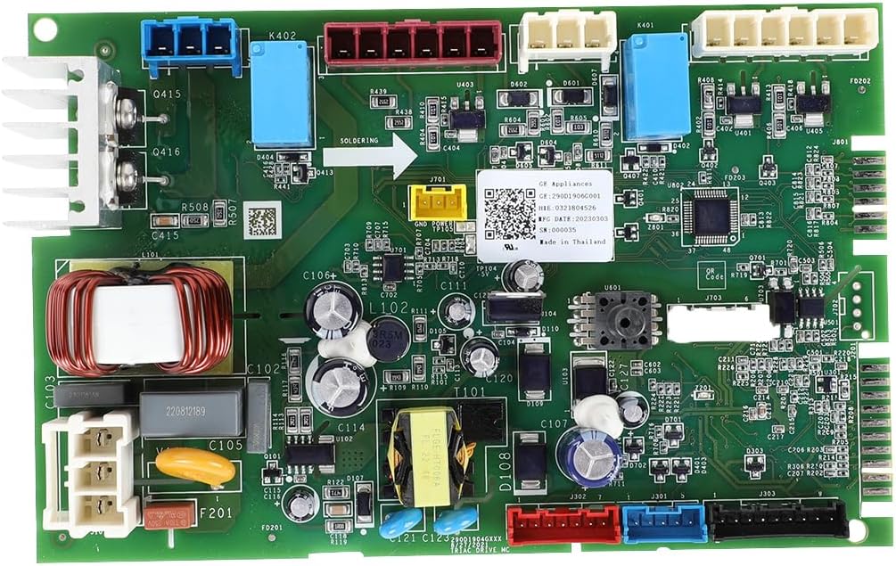 WH22X33178 Main Control Board W/Instructi for GE Appliance