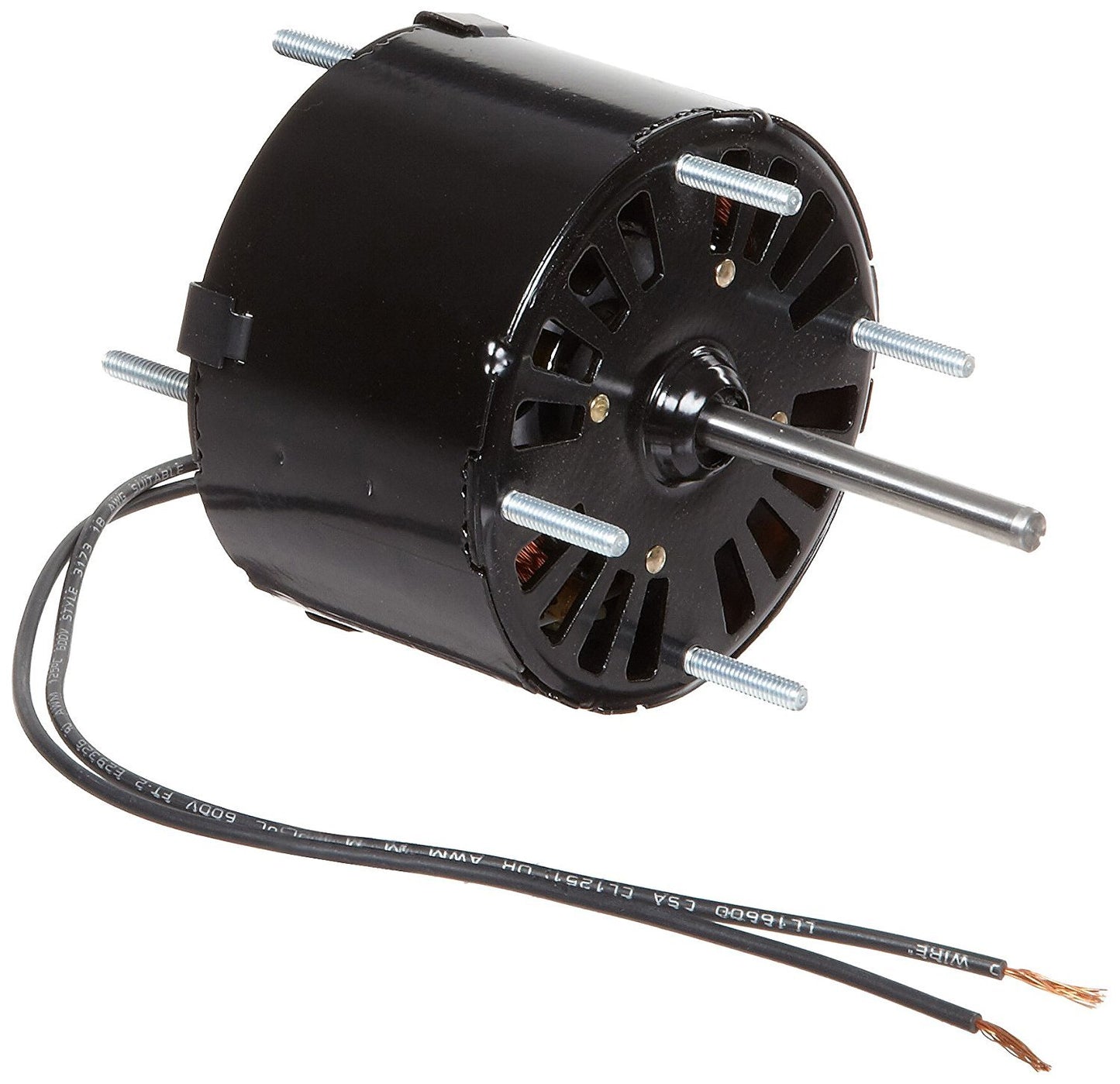 D121 Shaded Pole Motor, 115V, CW Rotation, General Purpose Ventilated Motor