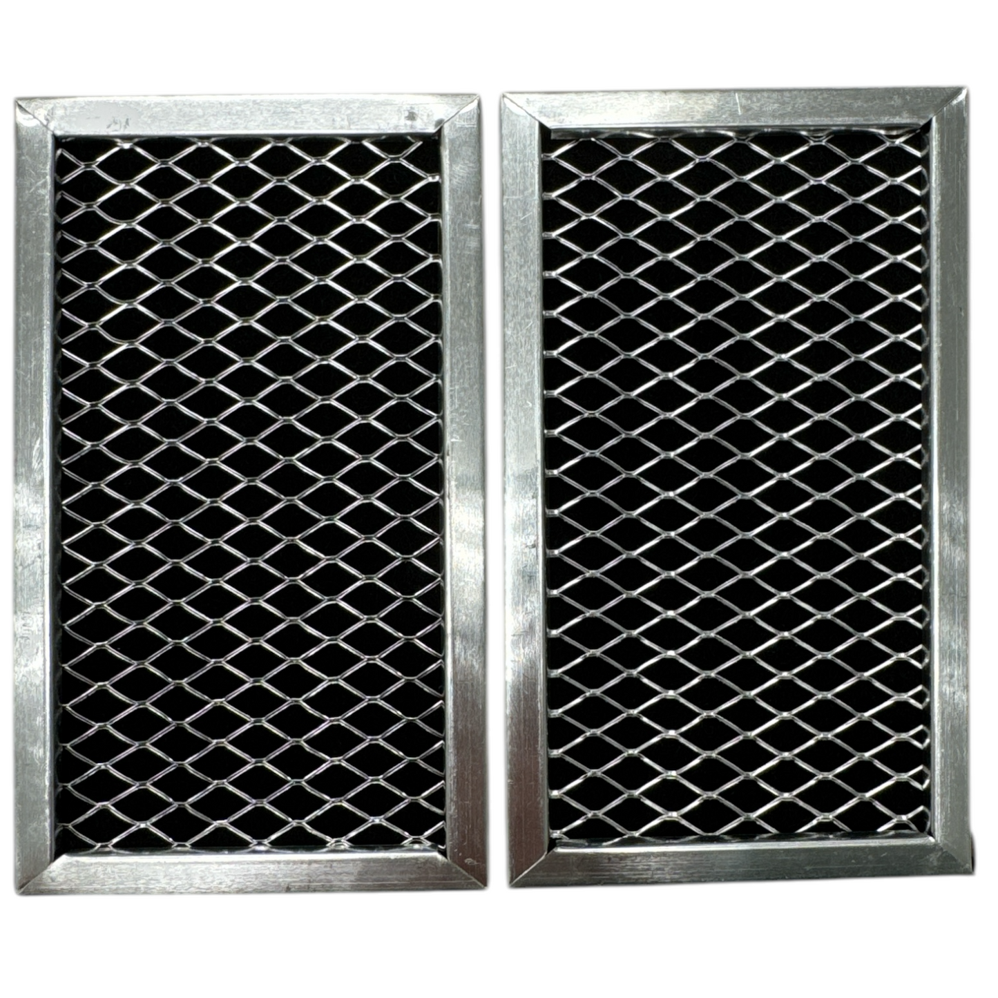 EVERETCHPRO W10892387 Microwave Hood Charcoal Filter, 3.25 x 5.25 x 0.375 inch, 2-Pack, Compatible with Whirlpool