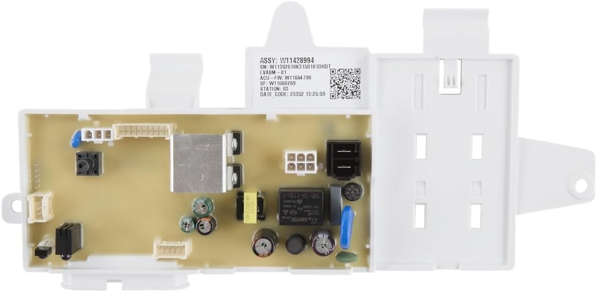 W11513246 Washer Electronic Control Board – Replacement for Whirlpool, May-tag, Ken-more – Main Control Module – Replaces W11417539, W11456942, W11502444, AP7033503