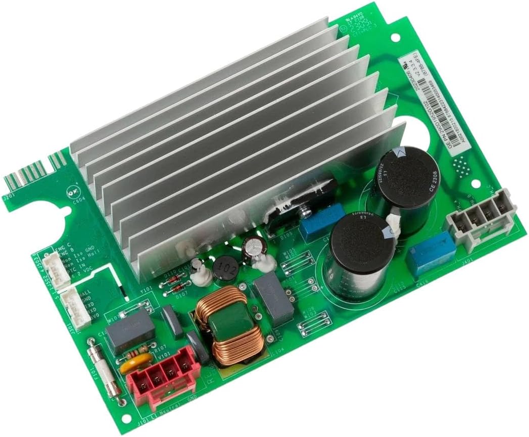 EvertechPRO WH22X38837 Washer Inverter Motor Control Board Replacement for GE Front Load Washers, Fits WH22X35837 WH22X32957 WH22X34657 PS16824479