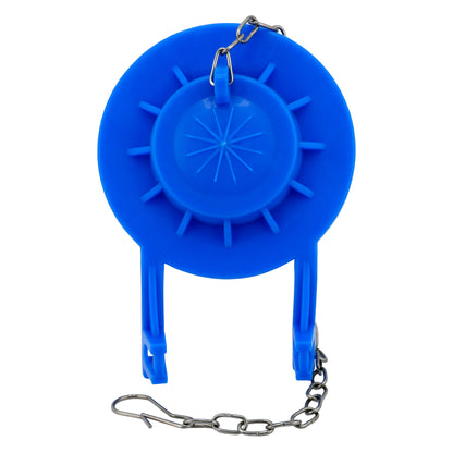 EvertechPRO 2-Inch Toilet Flapper Replacement with Adjustable Stainless Steel Chain – Universal Fit for American Standard, Kohler, Toto, AquaSource – Leak-Proof High-Quality Silicone