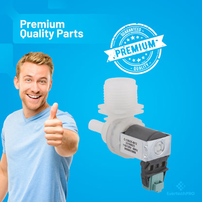00628334 Water Inlet Valve OEM‑Grade Replacement – Replaces 628334, 10023852, AP5691117, PS8729241 – Compatible with Bosch, Thermador, Gaggenau Dishwashers