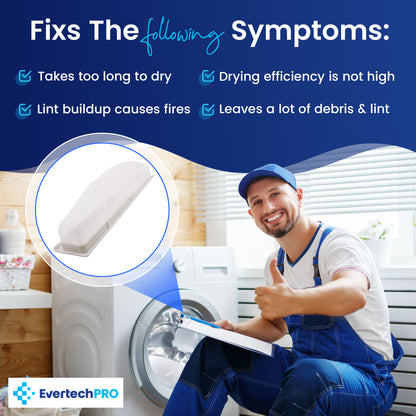 EvertechPRO 5304516871 WE18X53 Lint Filter Replacement 131152700 131359600 131359601 WE16X29397 WE16X25594 WE18X10003