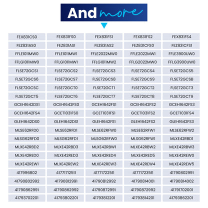 EvertechPRO 5304516871 WE18X53 Lint Filter Replacement 131152700 131359600 131359601 WE16X29397 WE16X25594 WE18X10003