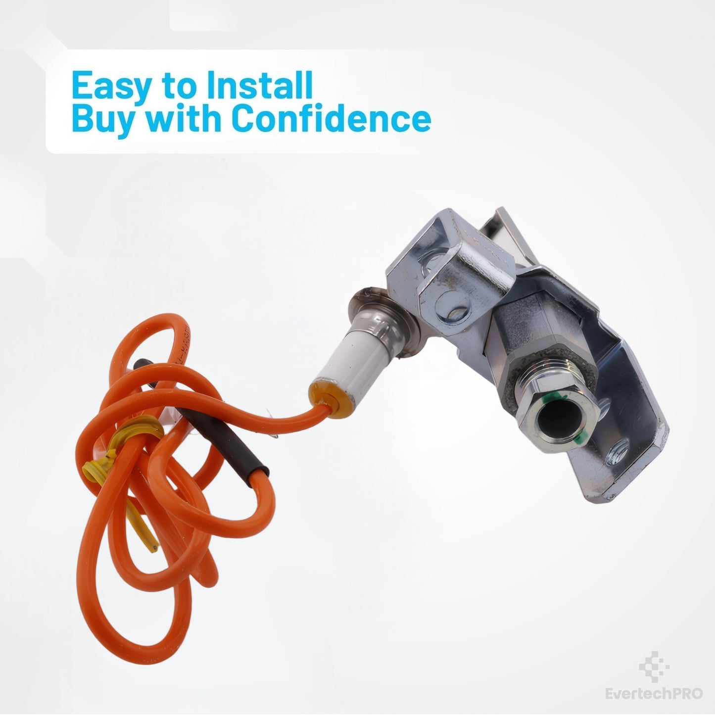 1830-718 OEM Pilot Burner Assembly with Spark Electrode – Replaces Garland US Range Vulcan Wolf Commercial Ovens