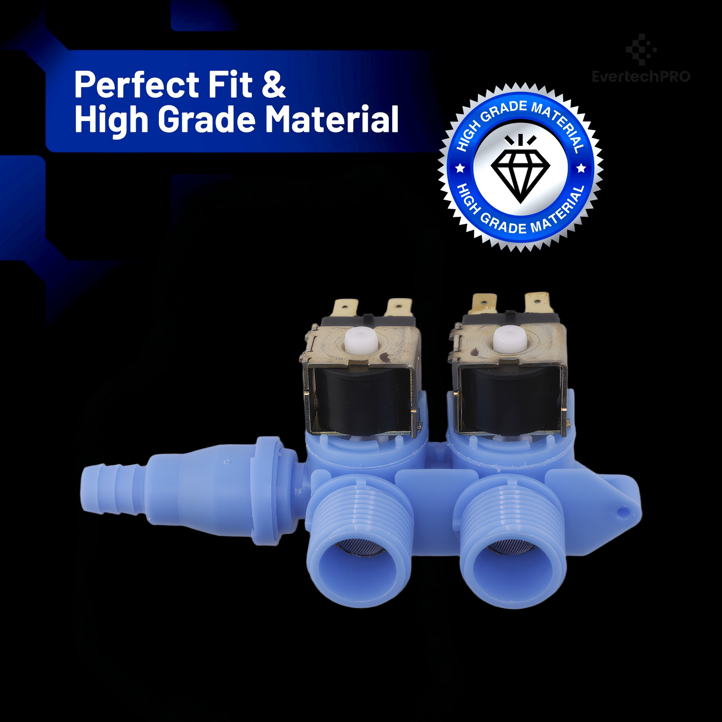 202395P OEM* Water Valve Hot & Cold for Washing Machines Compatible With Speed Queen