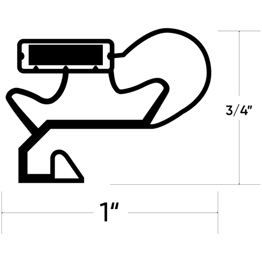 2188445A Door gasket for Whirlpool