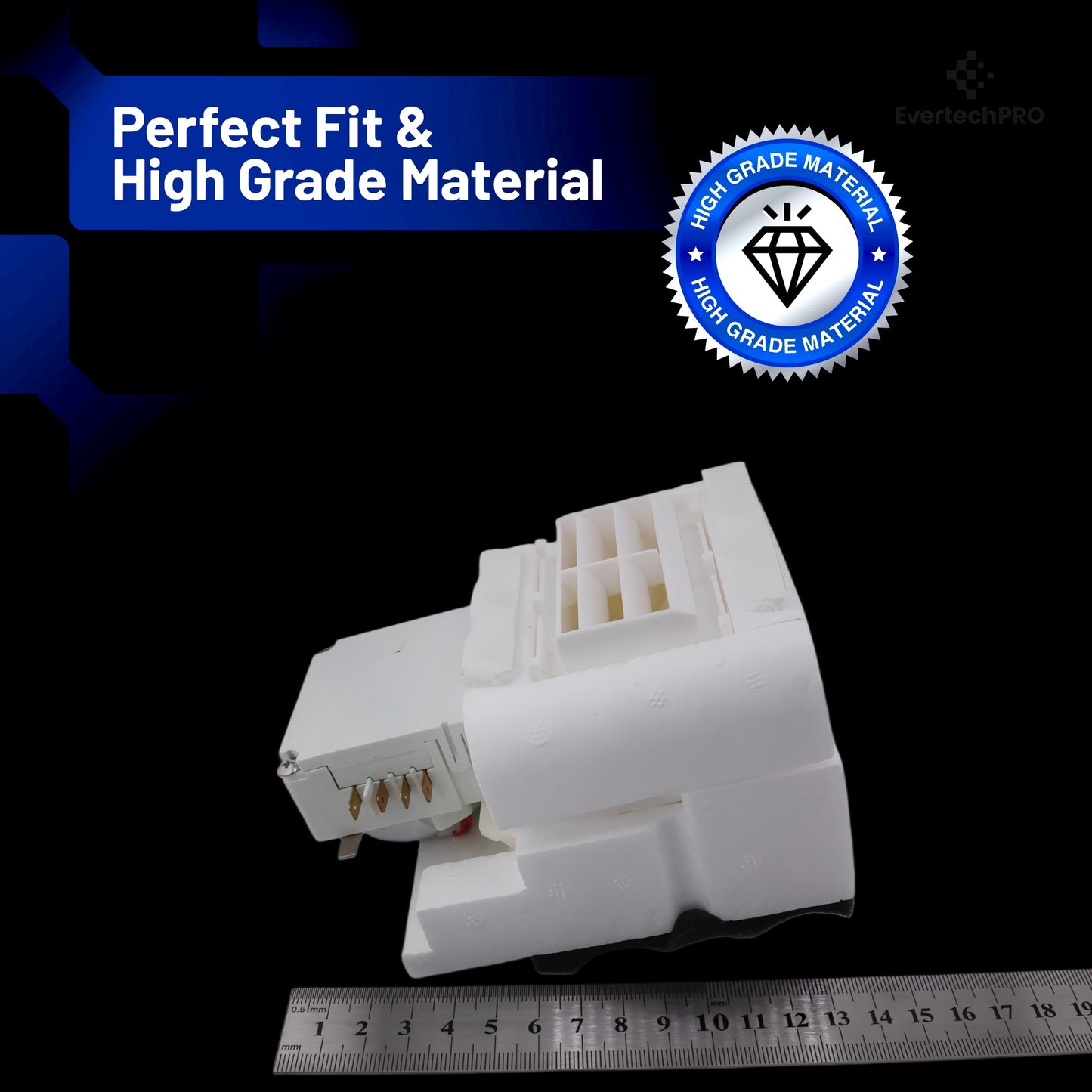 EvertechPRO 242303001 Air Damper Control Assembly – OEM-Quality for Frigidaire / Electrolux Refrigerators