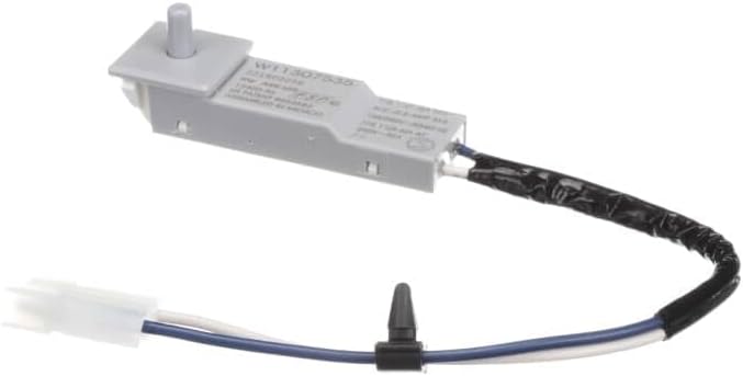 W11551763 Dryer Door Switch Assembly – Compatible with Whirlpool, Maytag, Amana – Replaces W11307535, AP7032959, PS16744886