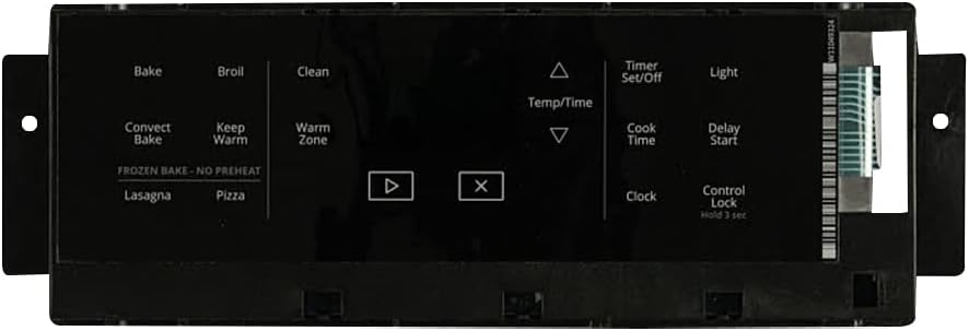 Direct Replacement for Whirlpool W11528249 Range Cntrl-Elec W11182815 W11204529 W11295998 W11428374