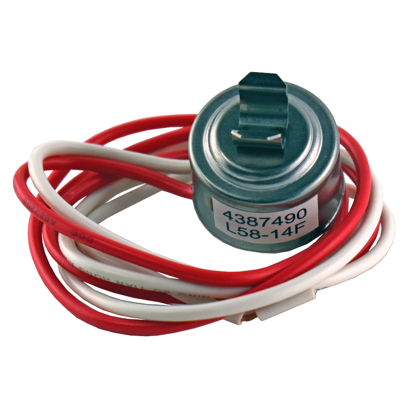 4387490 TUBE MOUNT THERMOSTAT for Whirlpool