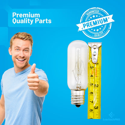 EvertechPRO 4713-001013 40W Incandescent Light Bulb for Samsung Microwave