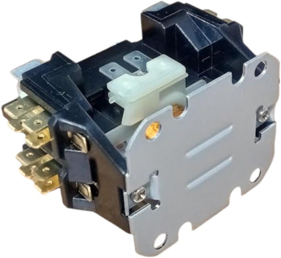 Supco DP30241 Contactor 30 FLA 40 RLA 24 Volts 1.5 Pole