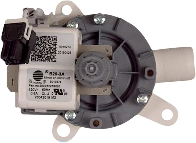 Direct Replacement for GE WH23X24175 Washer Recirculation Pump Asm