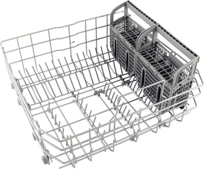 00249276 Dishwasher Lower Dishrack Assembly Replacement for Bosch Thermador Gaggenau Kenmore - Replaces 00665898 00448593 00490350 AP4511159 249276 Bottom Tub Wire Basket Rack