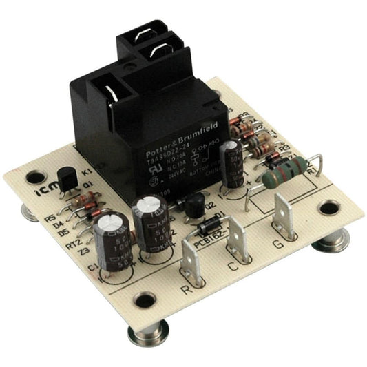 Fan Blower Control Compatible with ICM255 Brand A-1, Bard, ICP, Mars, Rheem, Snyder, OEM Replacement Part Number 139533, 32574, 42-22515-01, 42-22515-02, 42-22515-03, 5893, 8201-056, Voltage 24V AC