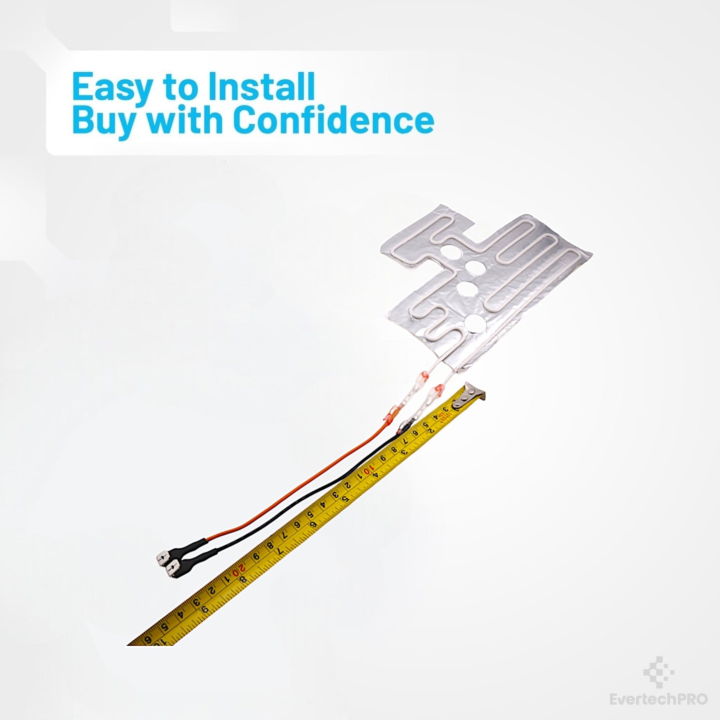 EvertechPRO 5303918301 Refrigerator Garage Heater Kit, Fits Ken-more, Frigi-daire, Replaces AP3722172, PS900213