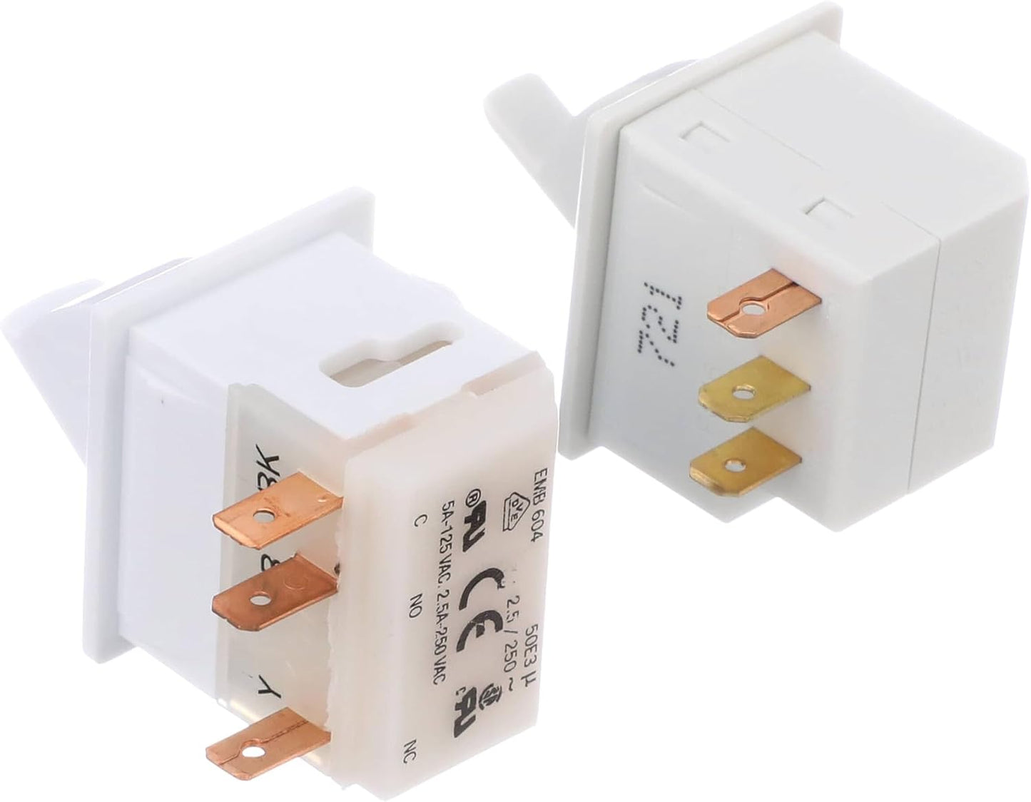 W11457217 Refrigerator Door Light and Fan Switch Compatible with Whirlpool Refrigerators Replaces WP2321285, 2321285, 1115373, AP6987430