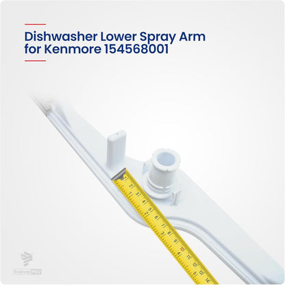 ForeverPRO 154568001 for Frigidaire Dishwasher Lower Spray Arm, High-Quality Durable fits Frigidaire Dishwasher Spray Arm, Compatible with Frigidaire Dishwasher Parts 154414101 154250801 154250901