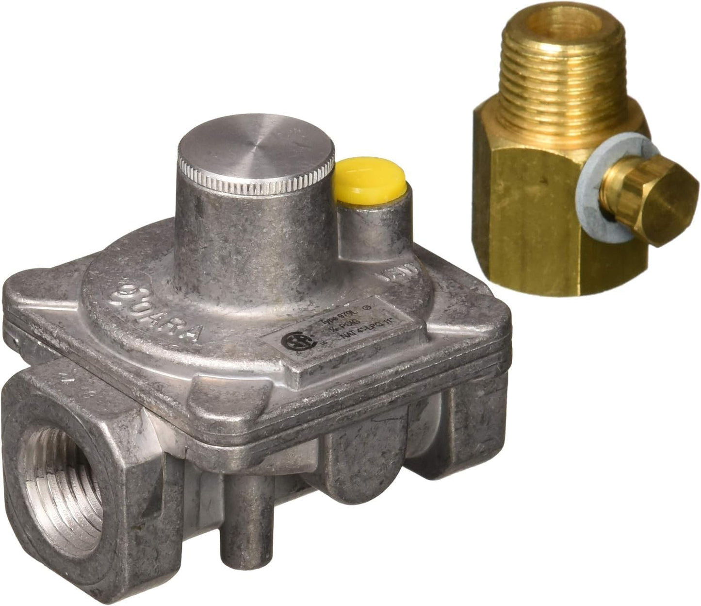 910698 Set Connection and Gas Pressure Regulator Assembly Compatible with Bertazzoni and Premium Ranges