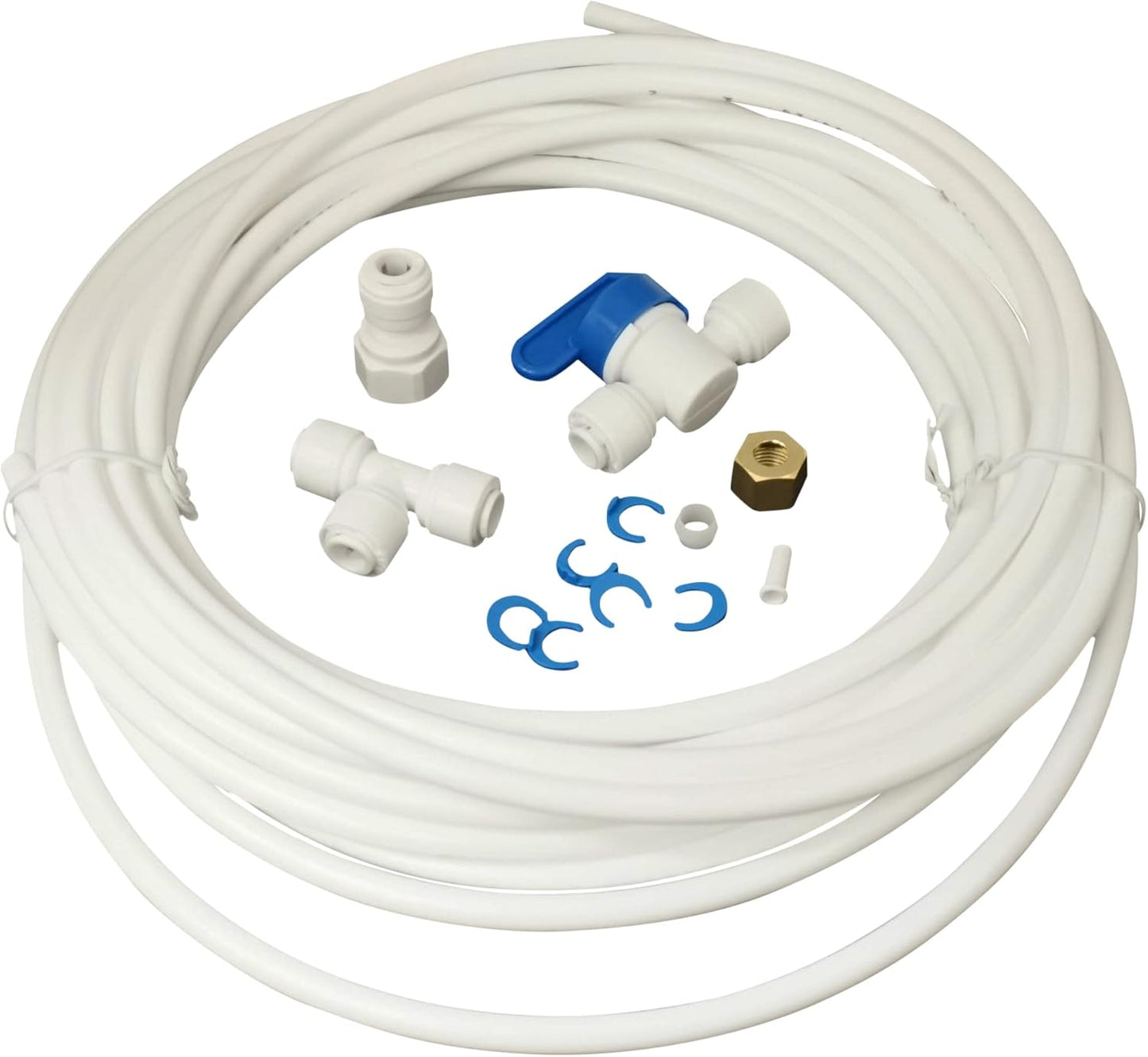 Supco PTP25 All Plastic Refrigerator Icemaker Water Line Installation Kit and for Aquasure Drinking Water Systems AP-XOUTPUT