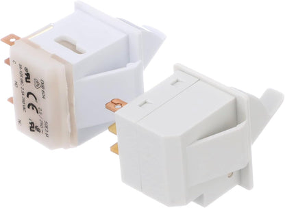W11457217 Refrigerator Door Light and Fan Switch Compatible with Whirlpool Refrigerators Replaces WP2321285, 2321285, 1115373, AP6987430