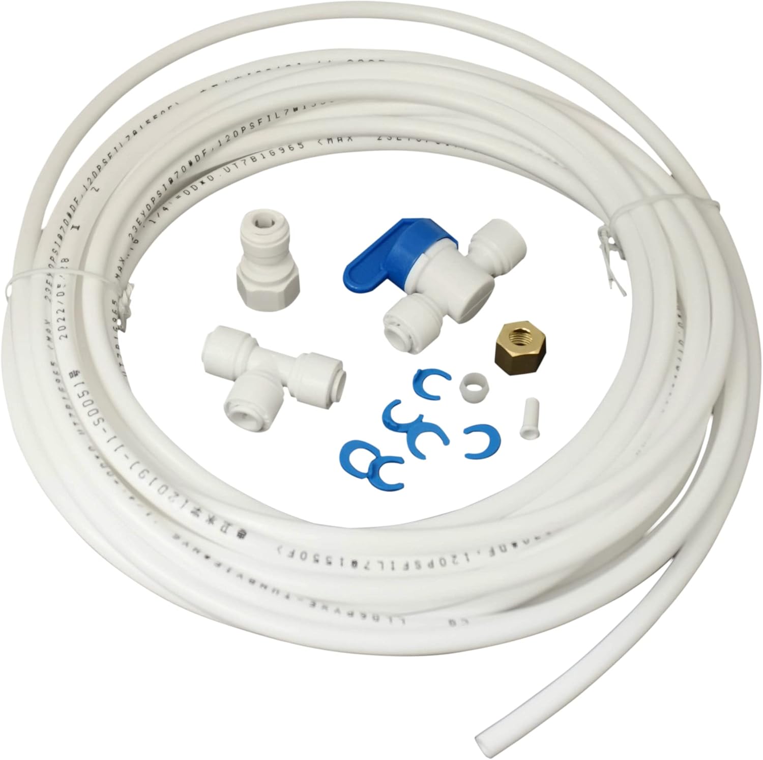 Supco PTP25 All Plastic Refrigerator Icemaker Water Line Installation Kit and for Aquasure Drinking Water Systems AP-XOUTPUT