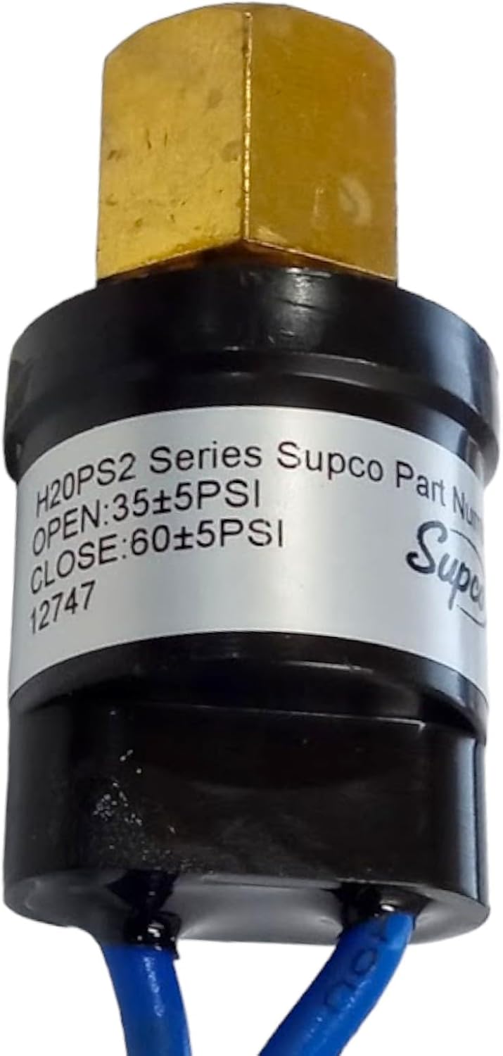 Supco SLP3560 Low Pressure Switch Open: 35 PSI Close: 60 PSI HVAC Refrigeration