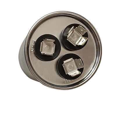 Supco Capacitor Round Dual Run 50 + 5 uf 370/440 Volts for HVAC Motors Compressors LCD50+5X440R Linebacker