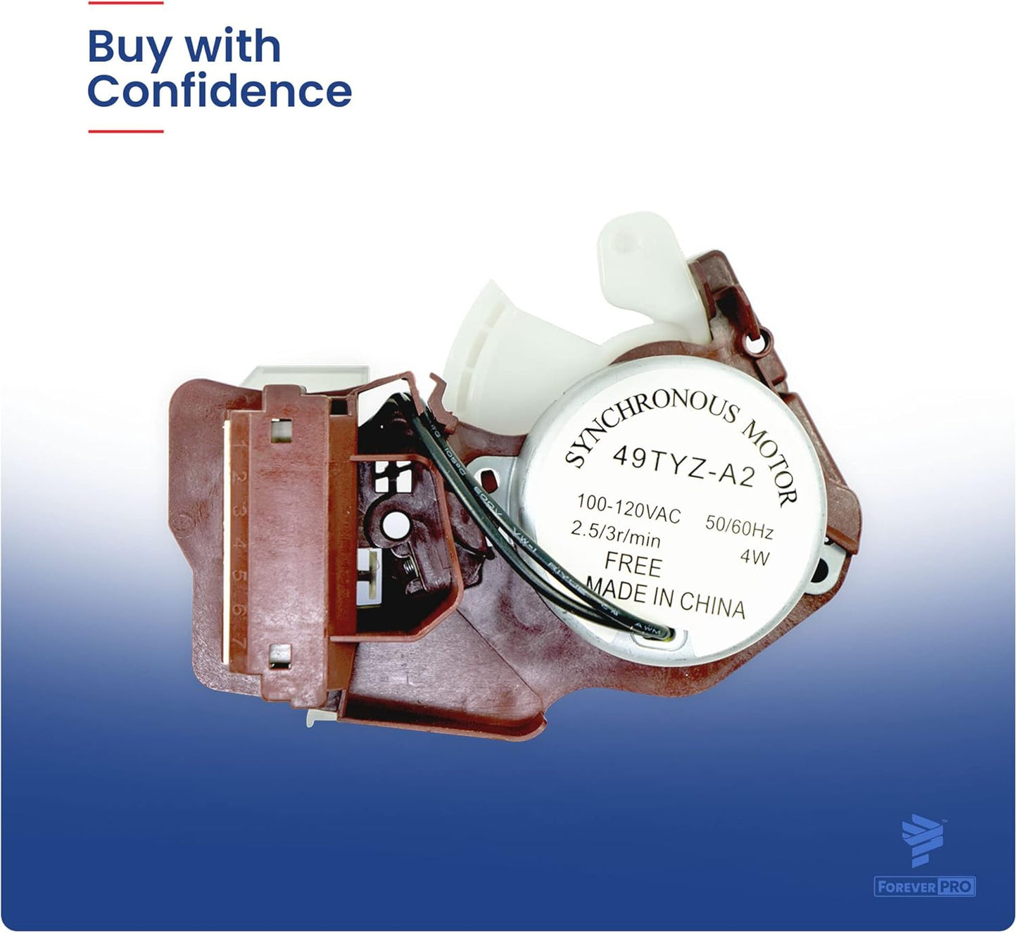 ForeverPRO W10006355 Actuator for Whirlpool Washer 1719787 AH2579376 EA2579376 PS2579376