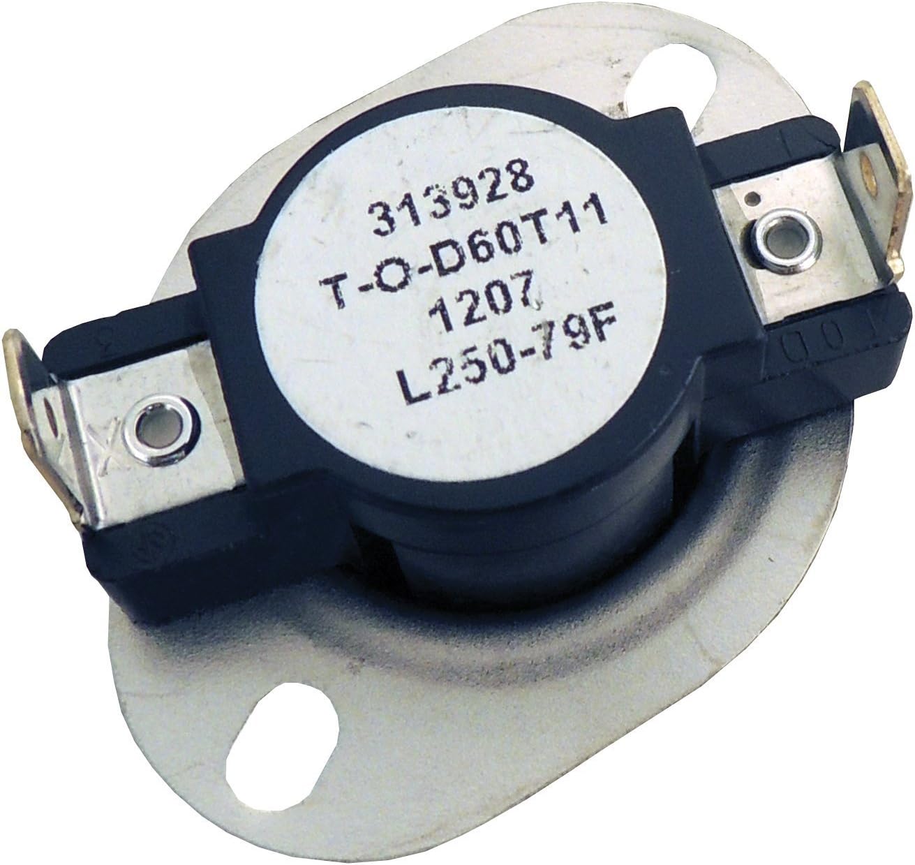 Supco SET198 Dryer Hi-Limit Thermostat For Whirlpool WP3390291, 3390291, AP6008306, PS11741441