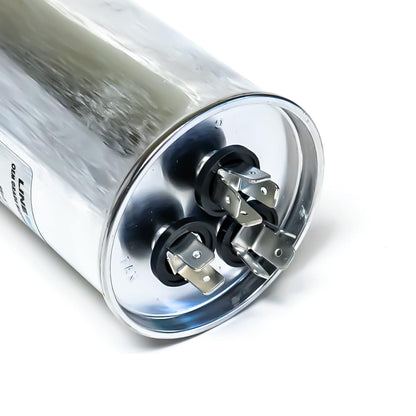 Supco Capacitor Round Dual Run 65 + 5 uf 370/440 Volts for HVAC Motors Compressors LCD65+5X440R Linebacker