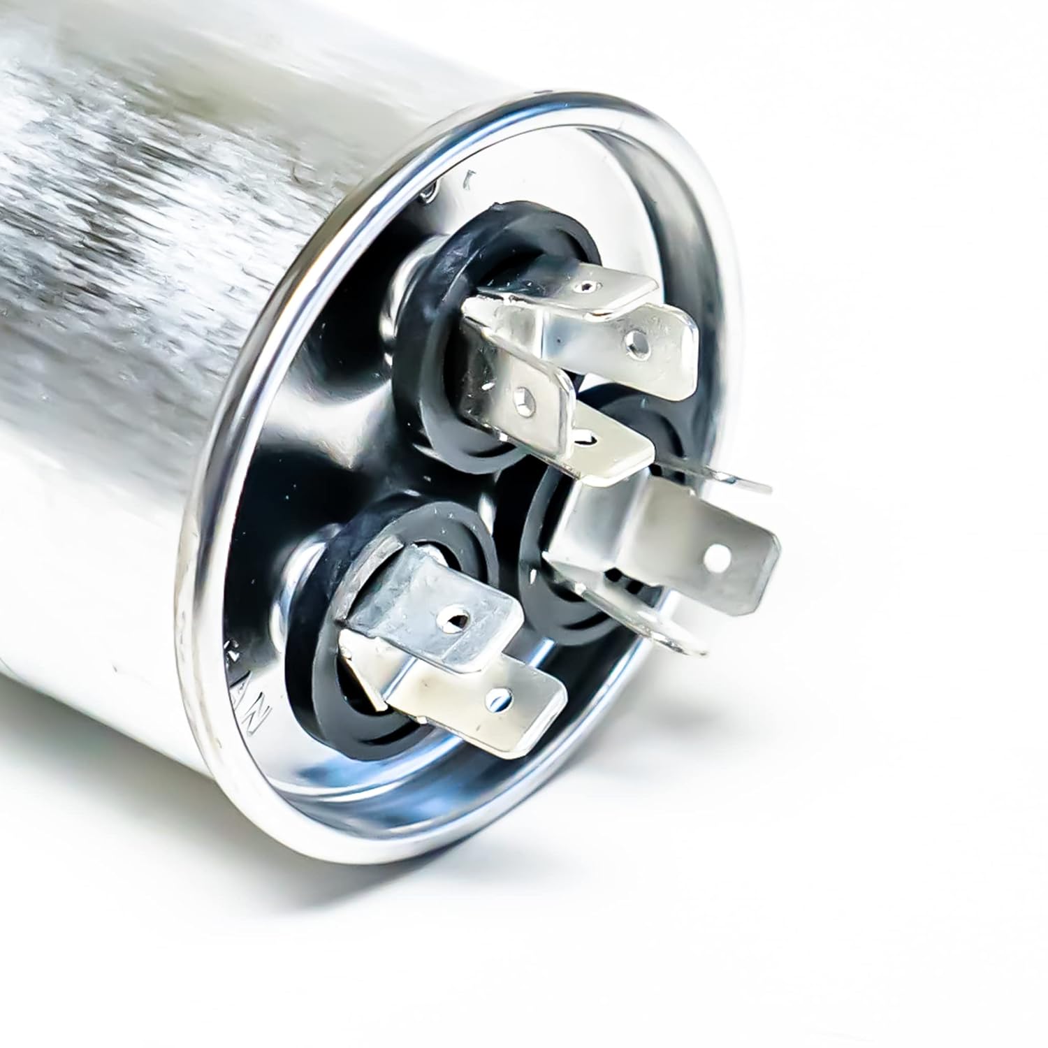 Supco Capacitor Round Dual Run 35 + 7.5 uf 370/440 Volts for HVAC Motors Compressors LCD35+7.5X440R Linebacker