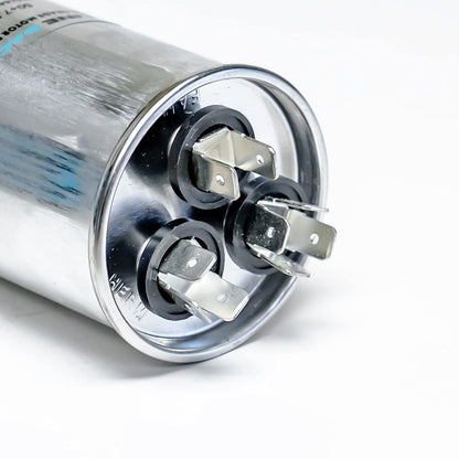 Supco Capacitor Round Dual Run 50 + 7.5 uf 370/440 Voltsfor HVAC Motors Compressors LCD50+7.5X440R Linebacker