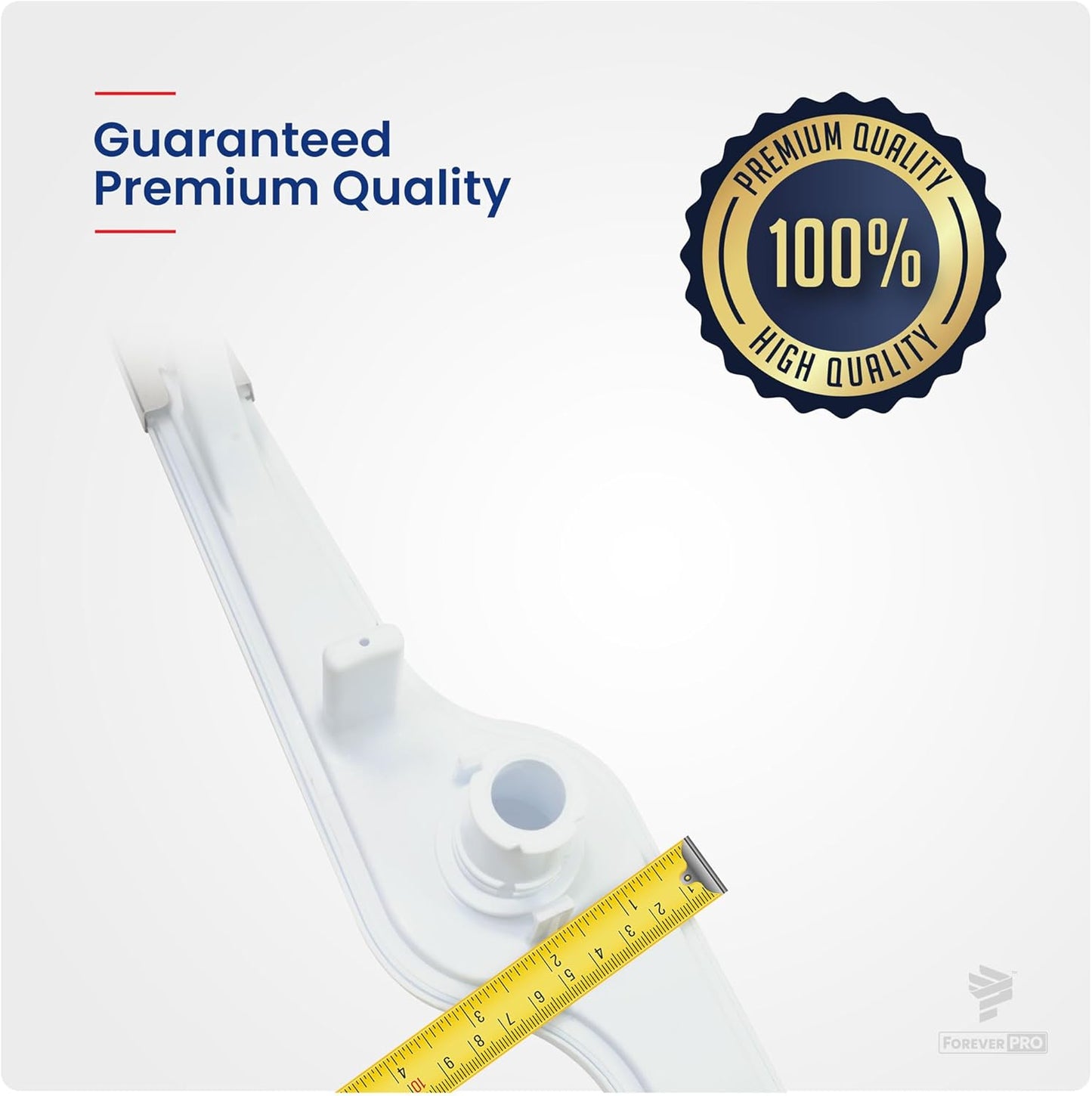 ForeverPRO 154568001 for Frigidaire Dishwasher Lower Spray Arm, High-Quality Durable fits Frigidaire Dishwasher Spray Arm, Compatible with Frigidaire Dishwasher Parts 154414101 154250801 154250901