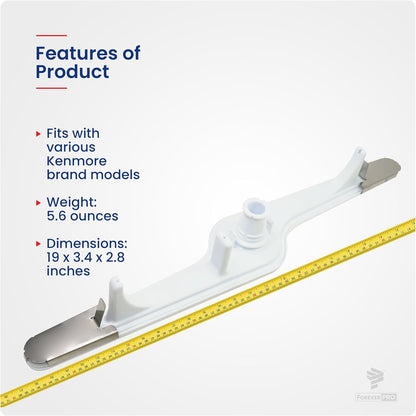 ForeverPRO 154568001 for Frigidaire Dishwasher Lower Spray Arm, High-Quality Durable fits Frigidaire Dishwasher Spray Arm, Compatible with Frigidaire Dishwasher Parts 154414101 154250801 154250901
