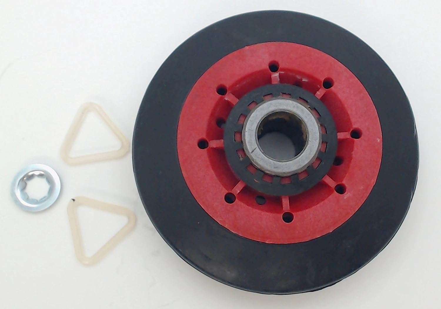 Supco DE702HD Heavy Duty Dryer Drum Roller Replaces W10314173, 8536974, 8536973, 3401846, 3396802, 3396801