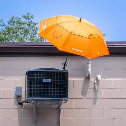 Supco MUKIT-FR TradeFox 60" Umbrella Fire Rated with Magnetic Base Kit, HD Steel Clamp, and Lanyard
