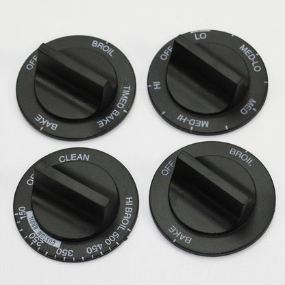 Supco RK362 Direct Replacement Range Knob Set For Whirlpool 814362, 3149928, 3150345, Set of 9 Knobs
