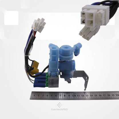 EvertechPRO DA97-07827B Water Inlet Valve Assembly – OEM-Quality Replacement for Samsung Refrigerator Ice & Water Dispensers (Replaces DA97-07827E, DA62-02219A, PS4175482)