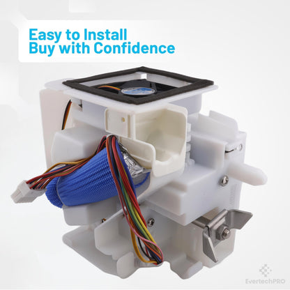 EvertechPRO DA97-12540K Auger Motor Assembly – OEM-Quality Ice Dispenser Motor for Samsung / Side-by-Side / French Door Refrigerators (Replaces DA97-12540D / DA97-12540N / PS11758621)