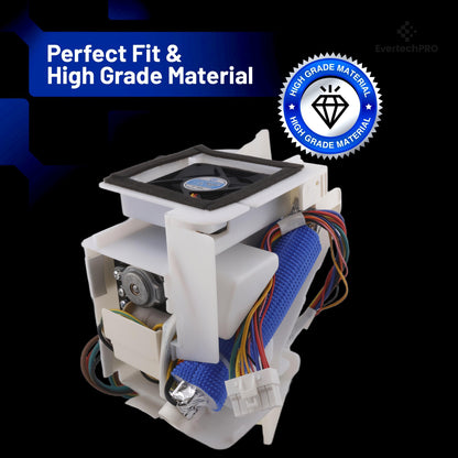 EvertechPRO DA97-12540K Auger Motor Assembly – OEM-Quality Ice Dispenser Motor for Samsung / Side-by-Side / French Door Refrigerators (Replaces DA97-12540D / DA97-12540N / PS11758621)