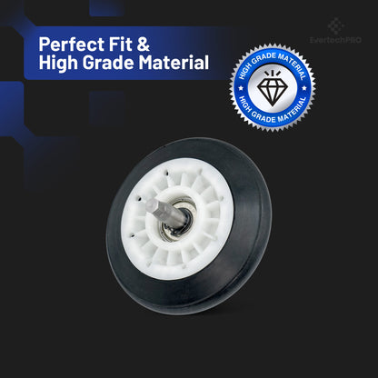 EvertechPRO 4581EL2002H Drum Roller Assembly Compatible with LG Dryer