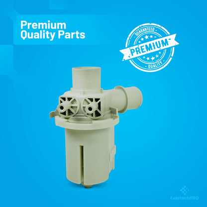EvertechPRO 4681EA1007A Washer Drain Pump Compatible with LG and Kenmore