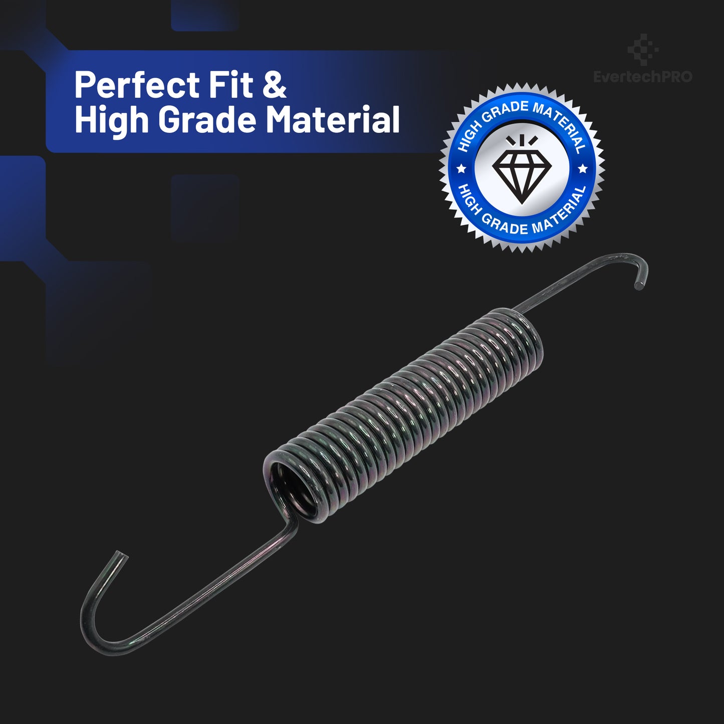 EVERTECHPRO 4970FR2084P Washing Machine Hinge Spring, Compatible with LG
